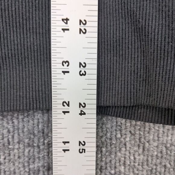 BRP Mens 1/4 Zip Pullover Sweatshirt Black Small Ski Doo Graphic Fleece - Picture 12 of 13